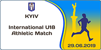 International U18 Athletic Match Ukraine - Turkey - Belarus - Poland
